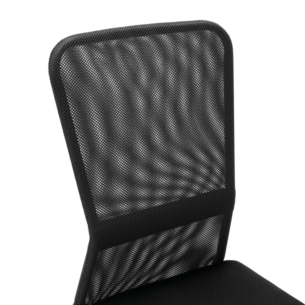 vidaXL Office Chair Black 44x52x100 cm Mesh Fabric