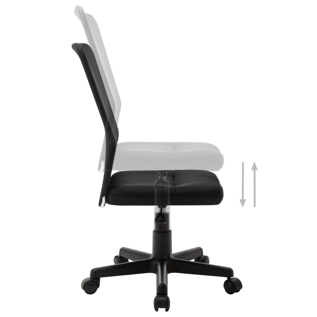 vidaXL Office Chair Black 44x52x100 cm Mesh Fabric
