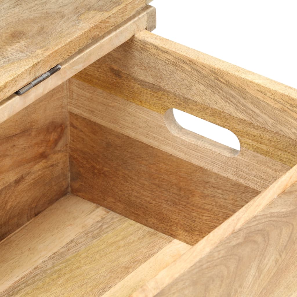 vidaXL Chest 90x40x45 cm Solid Mango Wood