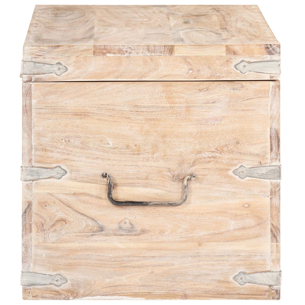 vidaXL Chest 90x40x40 cm Solid Acacia Wood