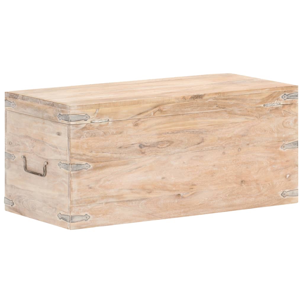 vidaXL Chest 90x40x40 cm Solid Acacia Wood