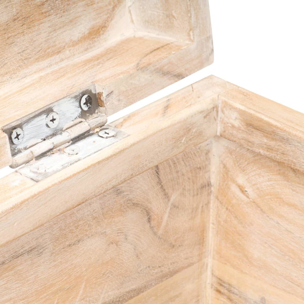 vidaXL Chest 90x40x40 cm Solid Acacia Wood