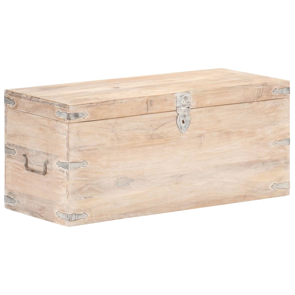 vidaXL Chest 90x40x40 cm Solid Acacia Wood