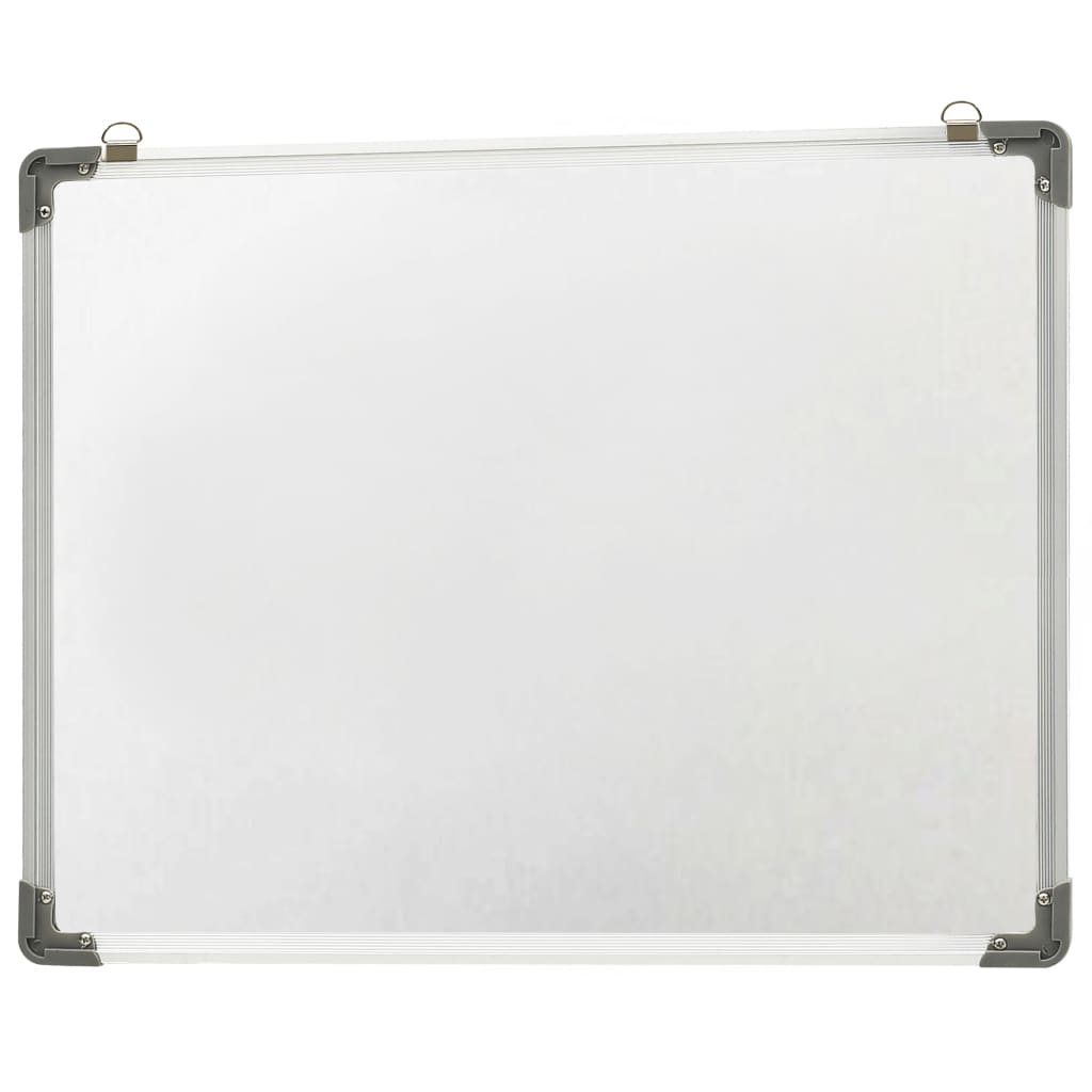 vidaXL Magnetic Dry-erase Whiteboard White 90x60 cm Steel
