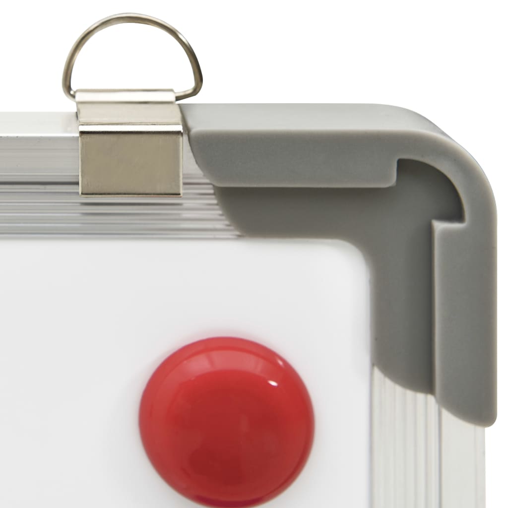 vidaXL Magnetic Dry-erase Whiteboard White 90x60 cm Steel