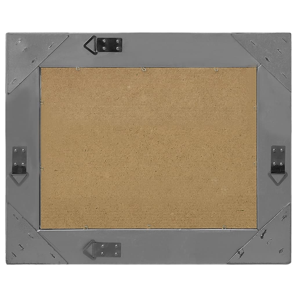 vidaXL Wall Mirror Baroque Style 60x40 cm Black