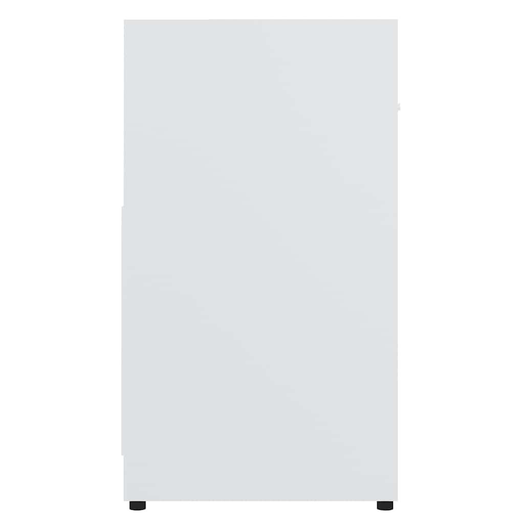 vidaXL Bathroom Cabinet White 60x33x61 cm Engineered Wood