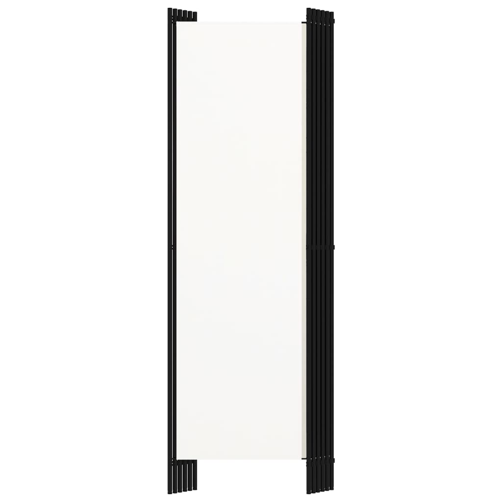 vidaXL 6-Panel Room Divider White 300x180 cm