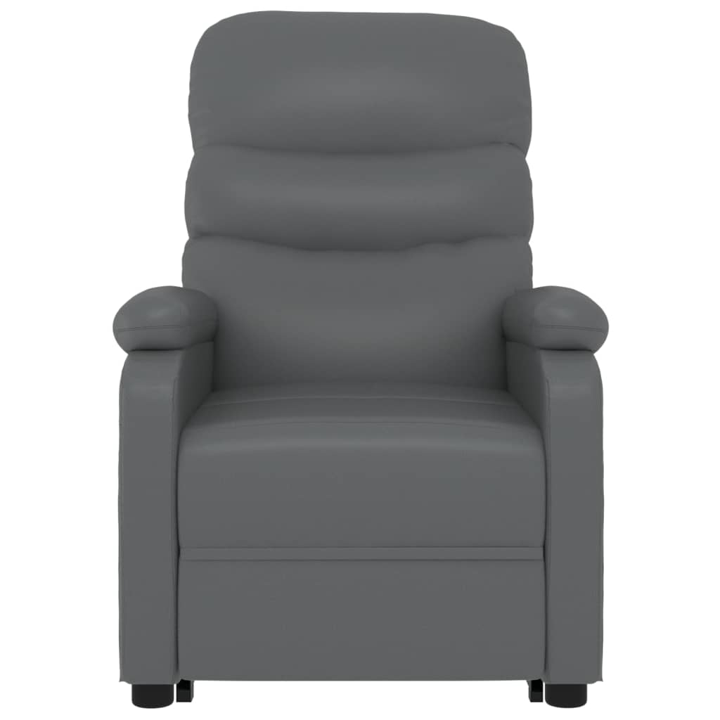 vidaXL Stand up Chair Anthracite Faux Leather