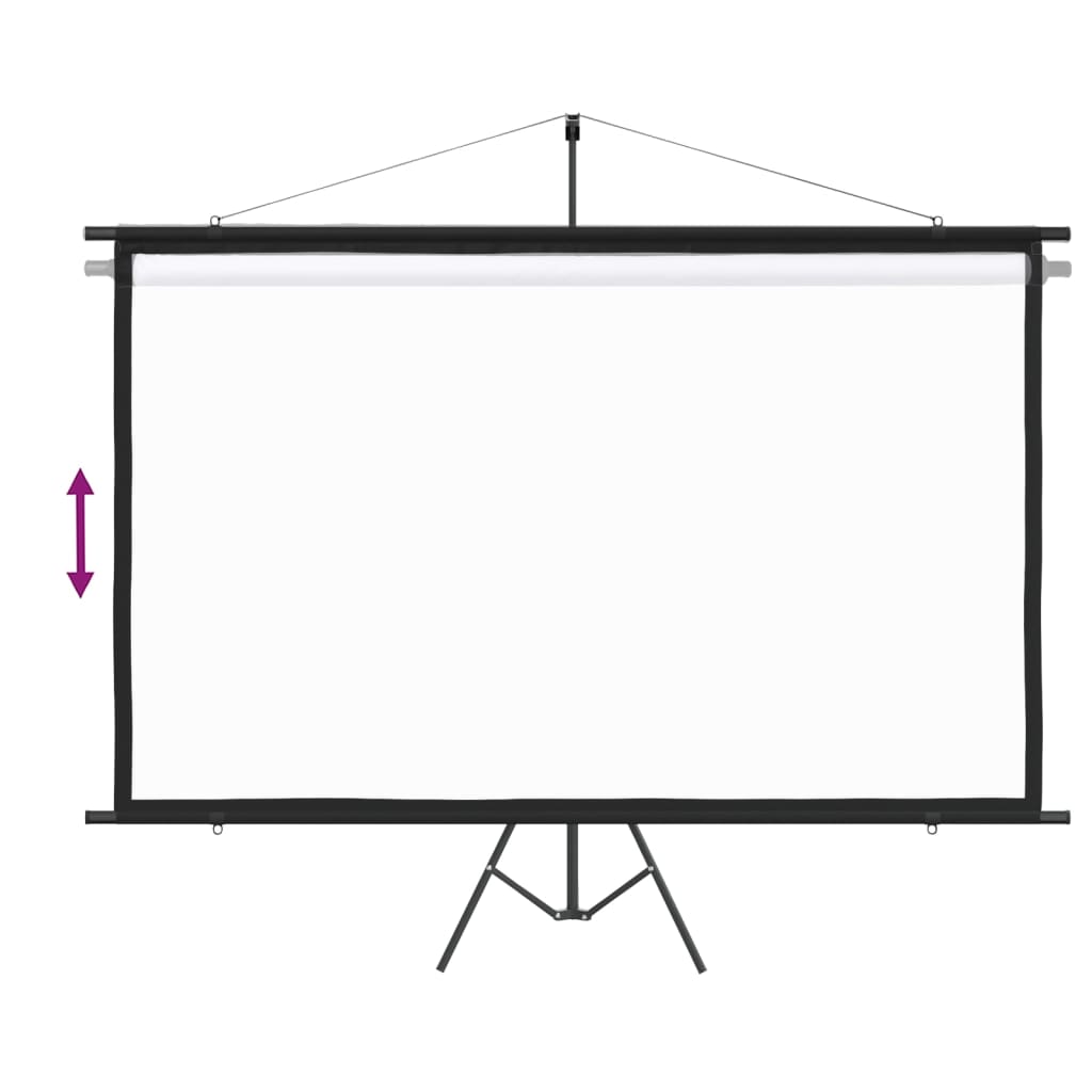 vidaXL Projection Screen with Tripod 108" 16:9