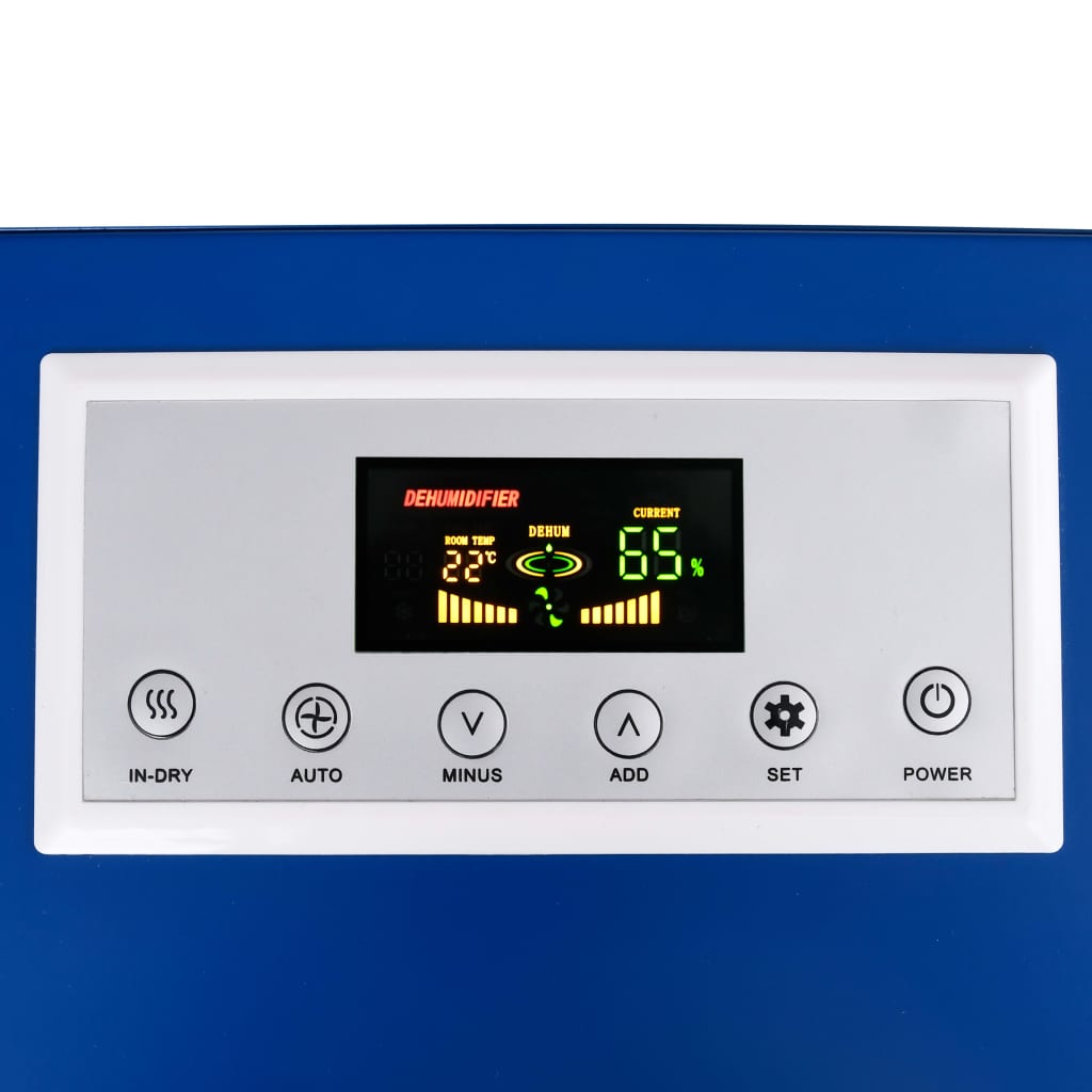 vidaXL Dehumidifier with Hot Gas Defrost 50 L/24h 650 W