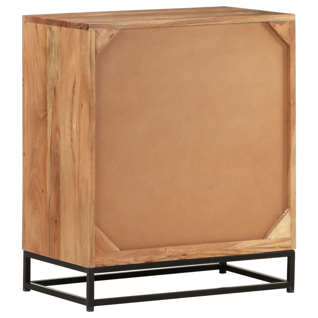vidaXL Sideboard 60x35x70 cm Solid Acacia Wood