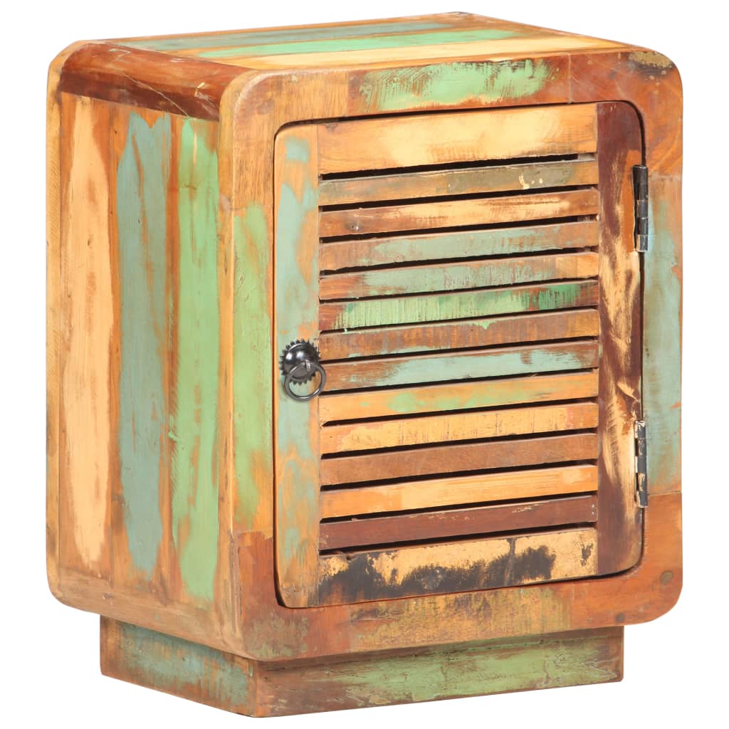 vidaXL Bedside Cabinet 40x30x50 cm Solid Reclaimed Wood