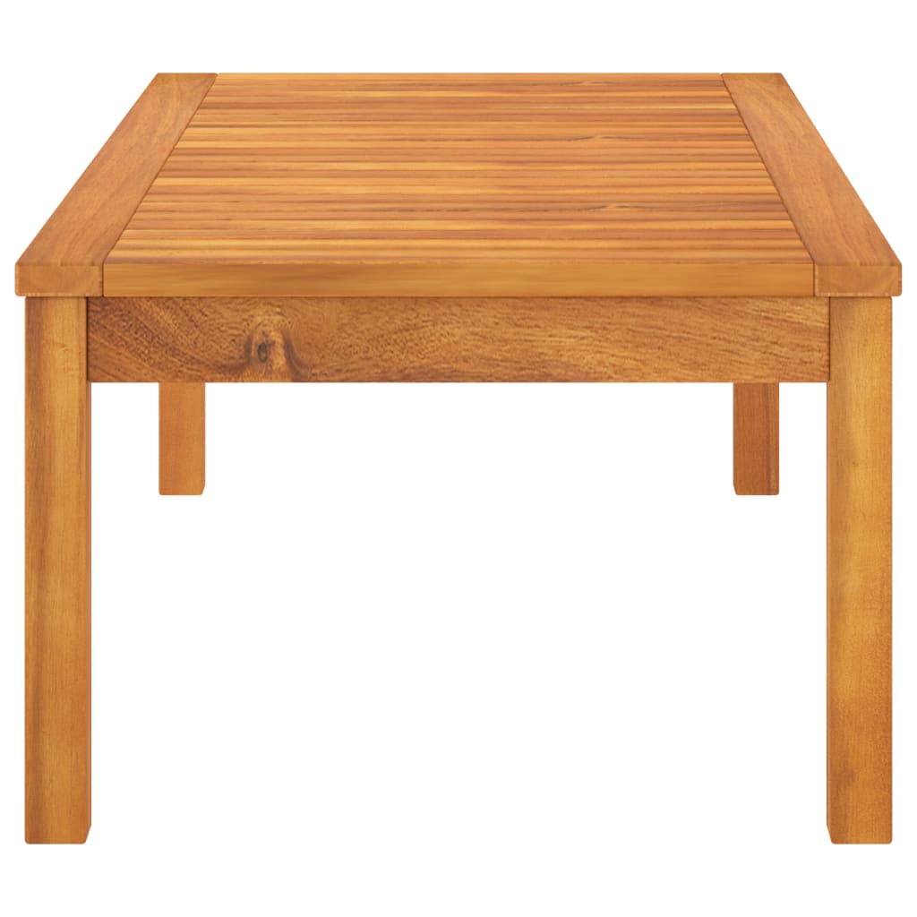 vidaXL Coffee Table 100x50x33 cm Solid Acacia Wood