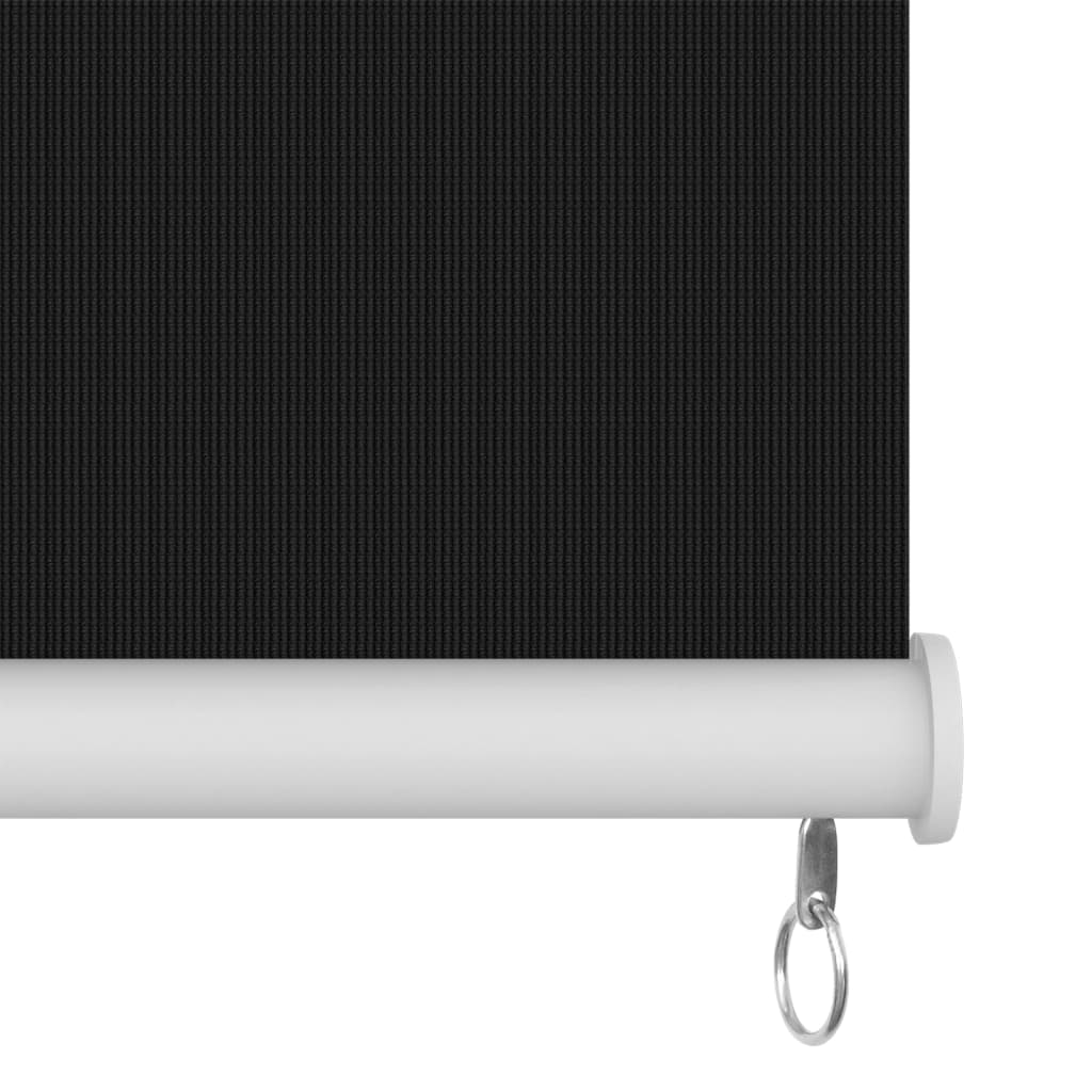 vidaXL Outdoor Roller Blind 140x230 cm Black