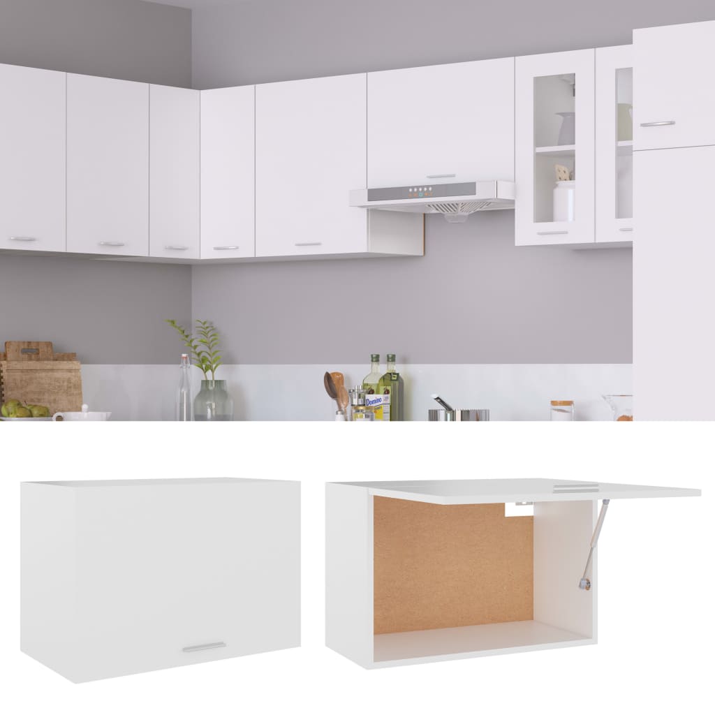 vidaXL Hanging Cabinet Lyon White 60x31x40 cm Engineered Wood