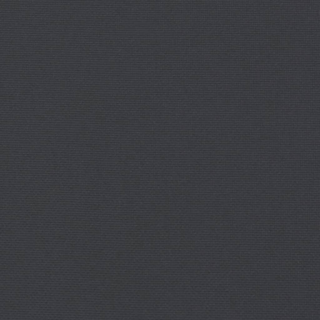 vidaXL Sun Lounger Cushion Black 200x60x3cm Oxford Fabric