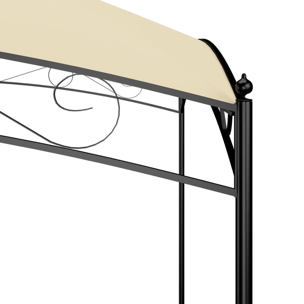 vidaXL Gazebo 3x3x2.65 m Cream 180 g/m²