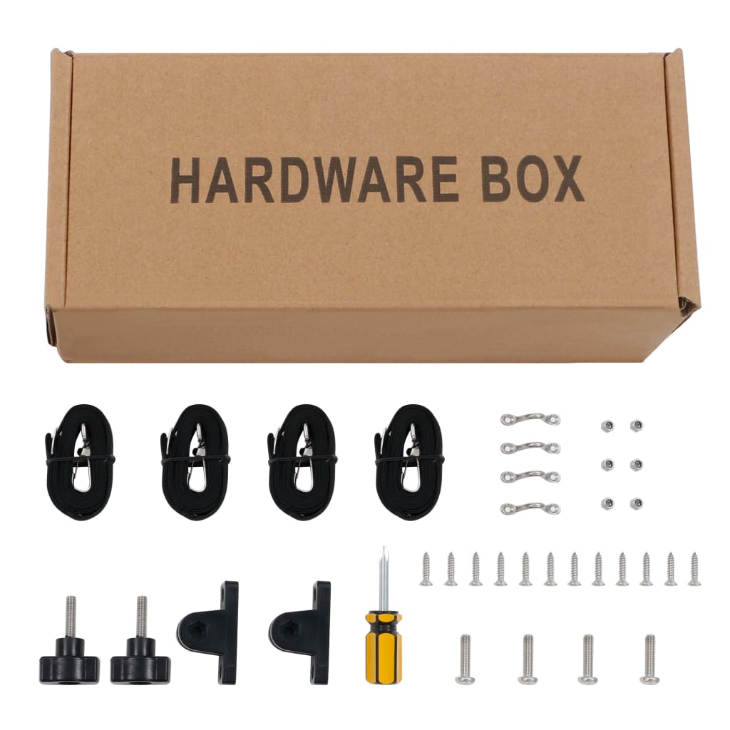 vidaXL 2 Bow Bimini Top Navy Blue 180x130x110 cm