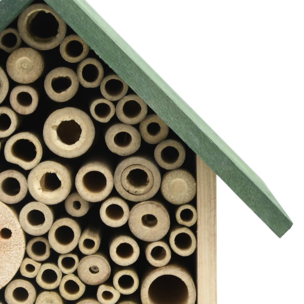 vidaXL Insect Hotels 2 pcs 23x14x29 cm Solid Firwood
