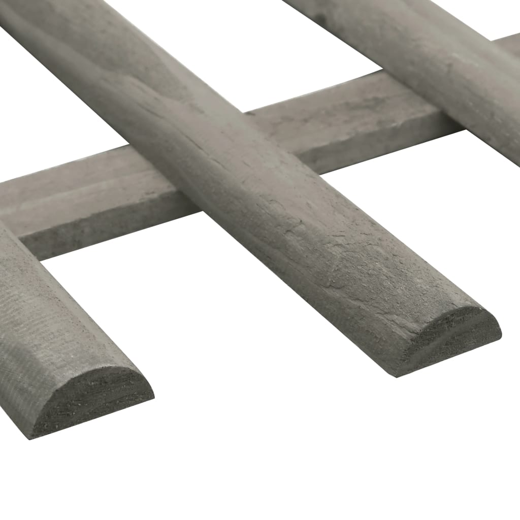 vidaXL Lawn Edgings 10 pcs Firwood 4.4 m