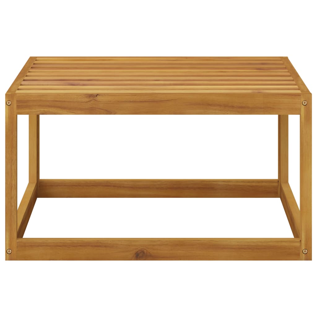 vidaXL 9 Piece Garden Lounge Set with Cushion Solid Acacia Wood