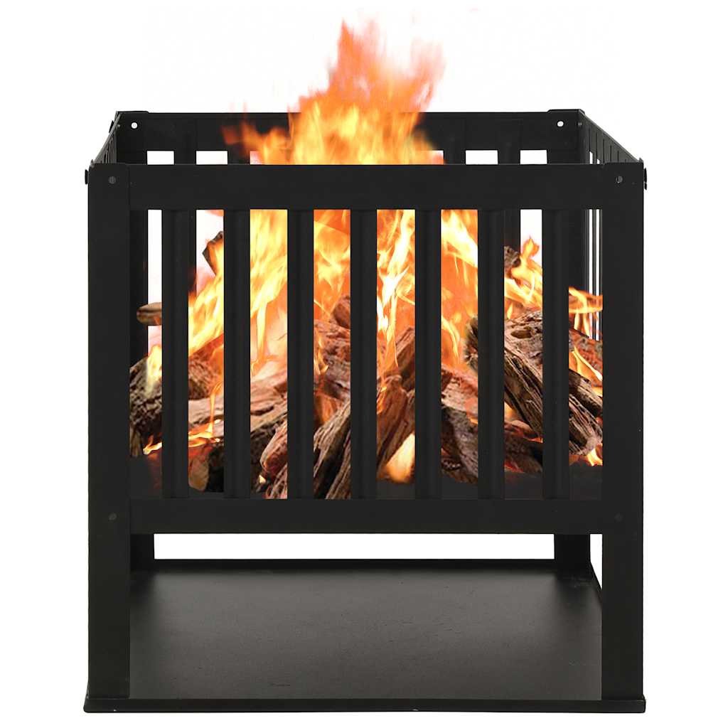 vidaXL Fire Pit 40x40x40 cm Steel