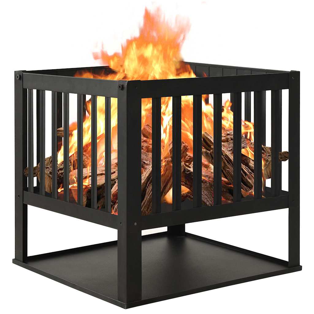 vidaXL Fire Pit 40x40x40 cm Steel