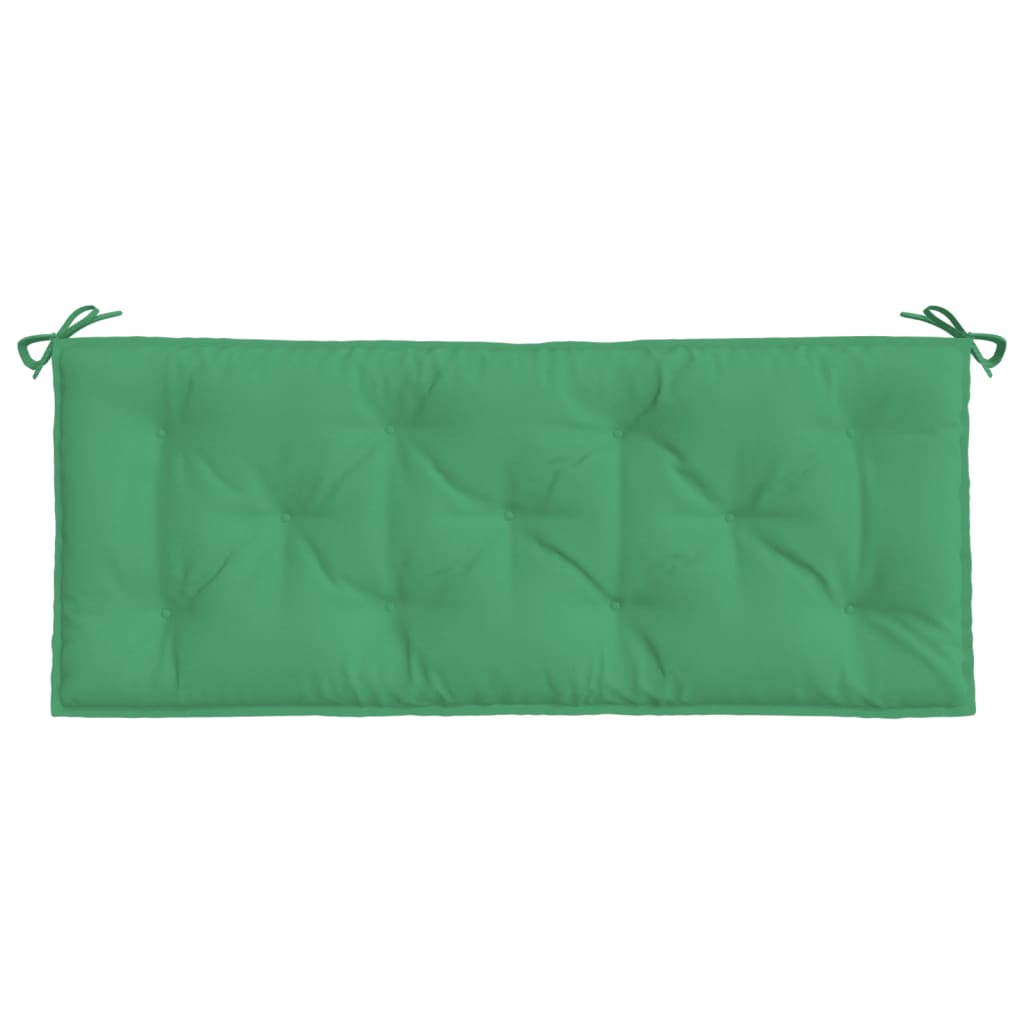vidaXL Garden Bench Cushion Green 120x50x7 cm Oxford Fabric