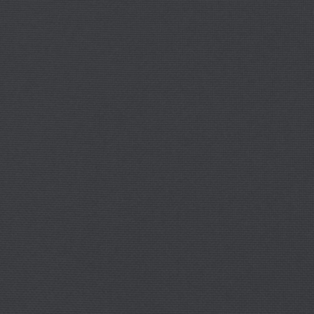 vidaXL Garden Bench Cushion Black 150x50x7 cm Oxford Fabric