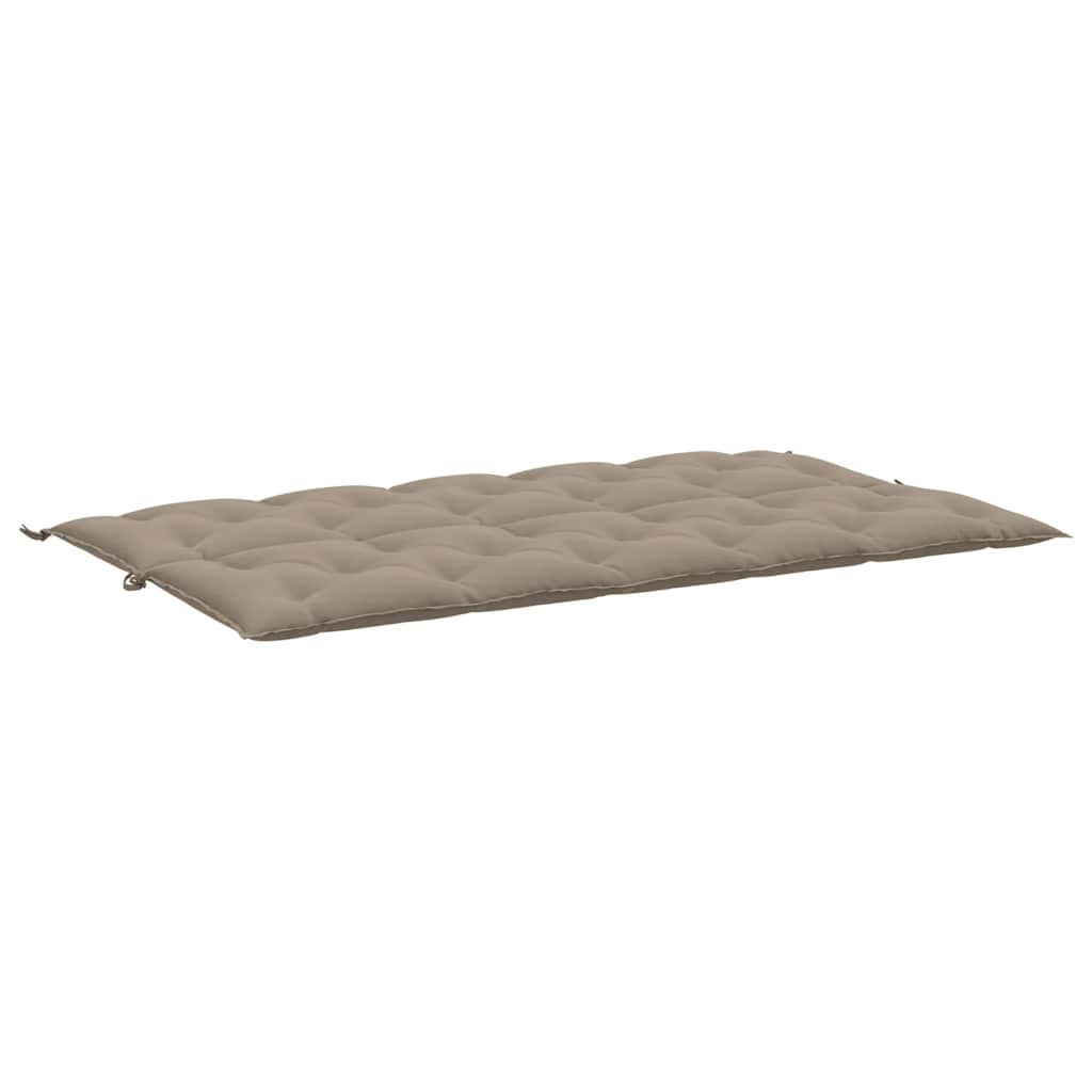 vidaXL Garden Bench Cushion Taupe 180x(50+50)x7cm Oxford Fabric