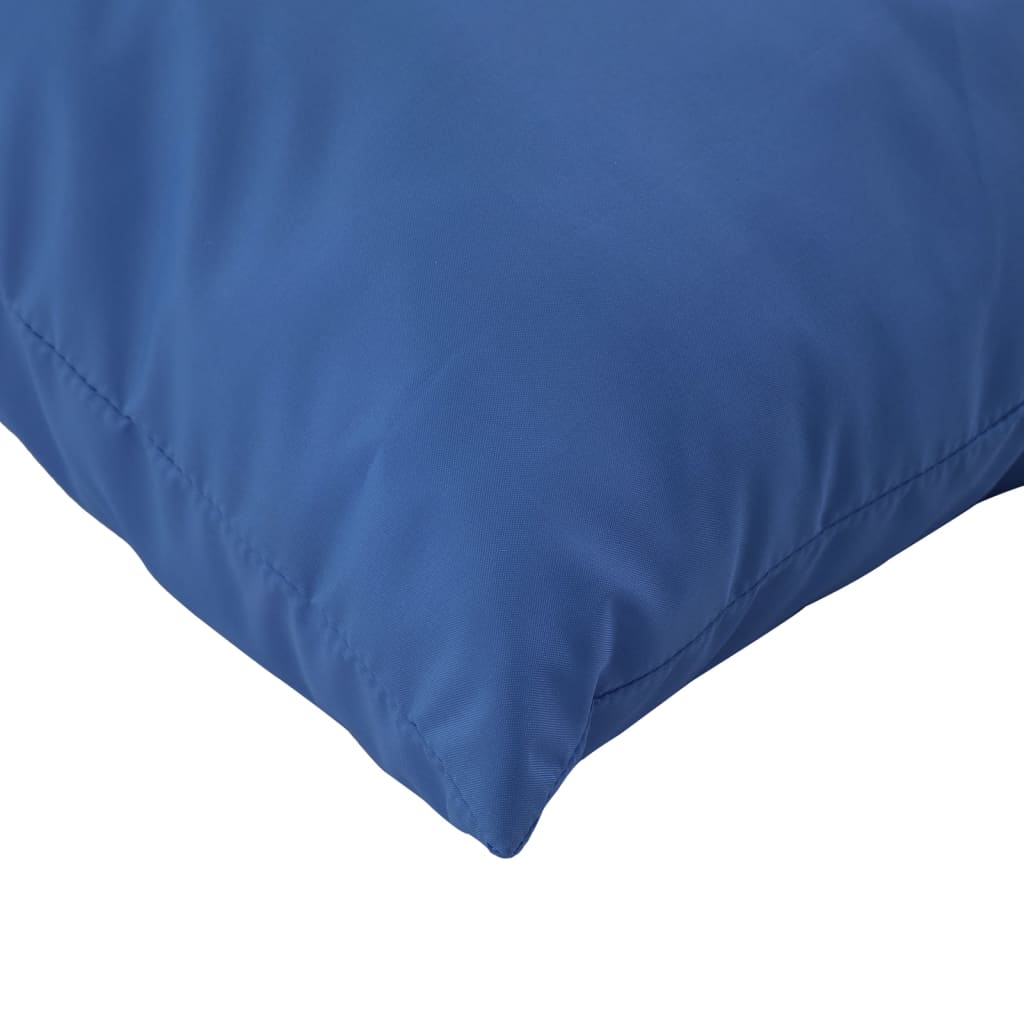 vidaXL Pallet Cushions 2 pcs Blue Oxford Fabric