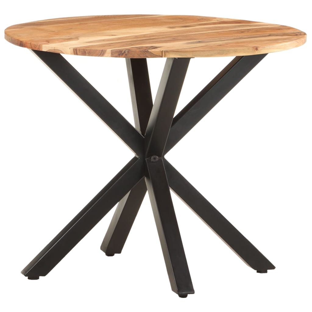 vidaXL Side Table 68x68x56 cm Solid Acacia Wood