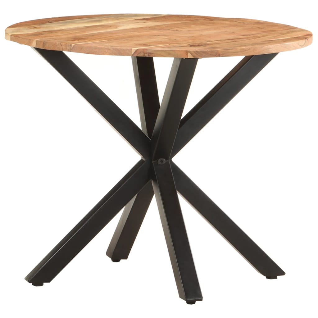 vidaXL Side Table 68x68x56 cm Solid Acacia Wood