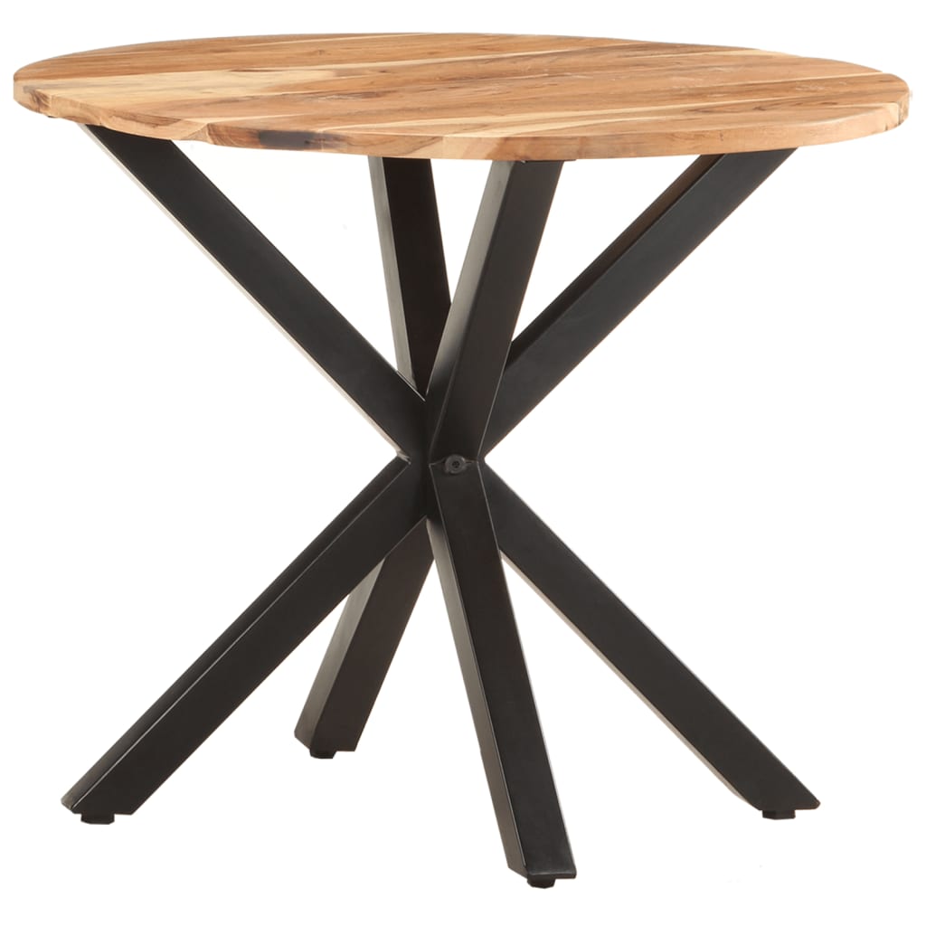 vidaXL Side Table 68x68x56 cm Solid Acacia Wood
