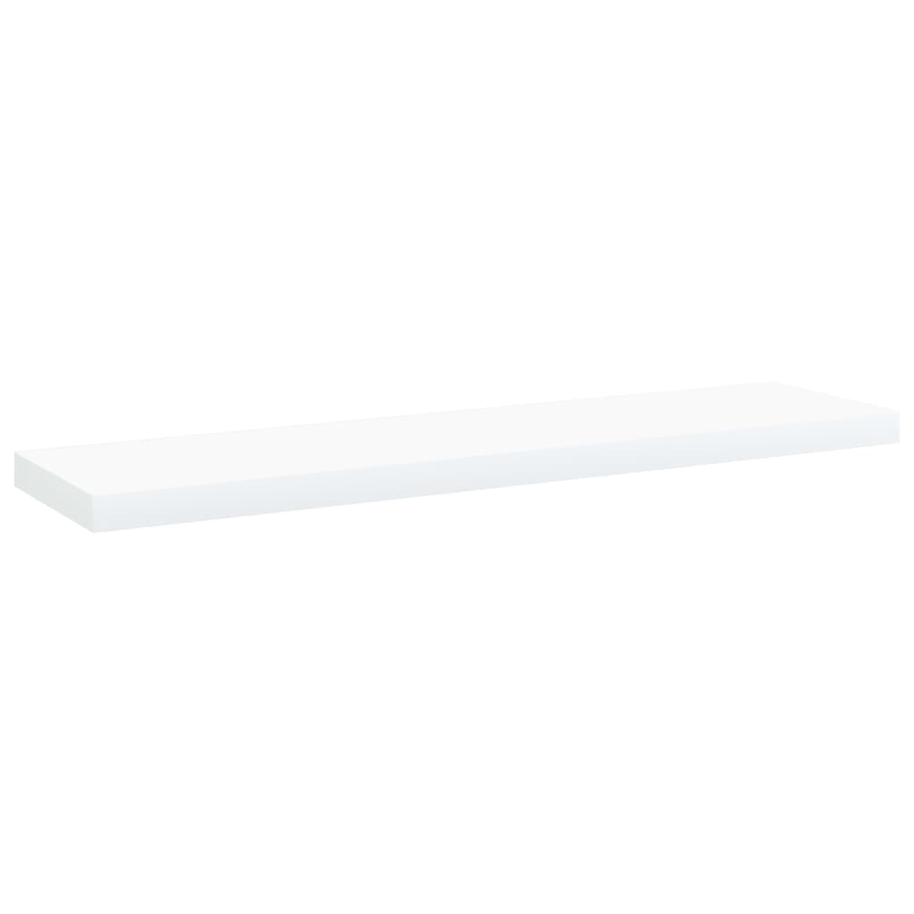 vidaXL Bookshelf Boards 4 pcs White 40x10x1.5 cm Engineered Wood