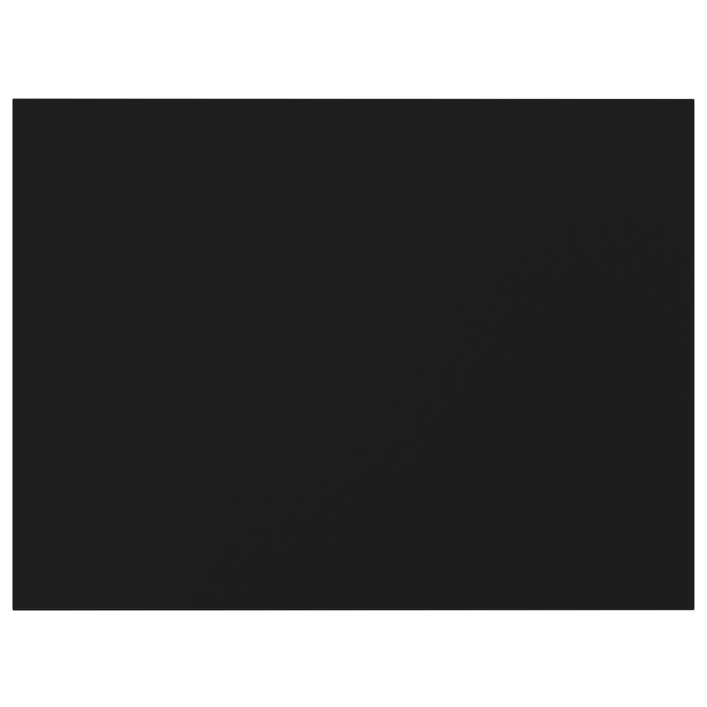 vidaXL Bookshelf Boards 8 pcs Black 40x30x1.5 cm Engineered Wood