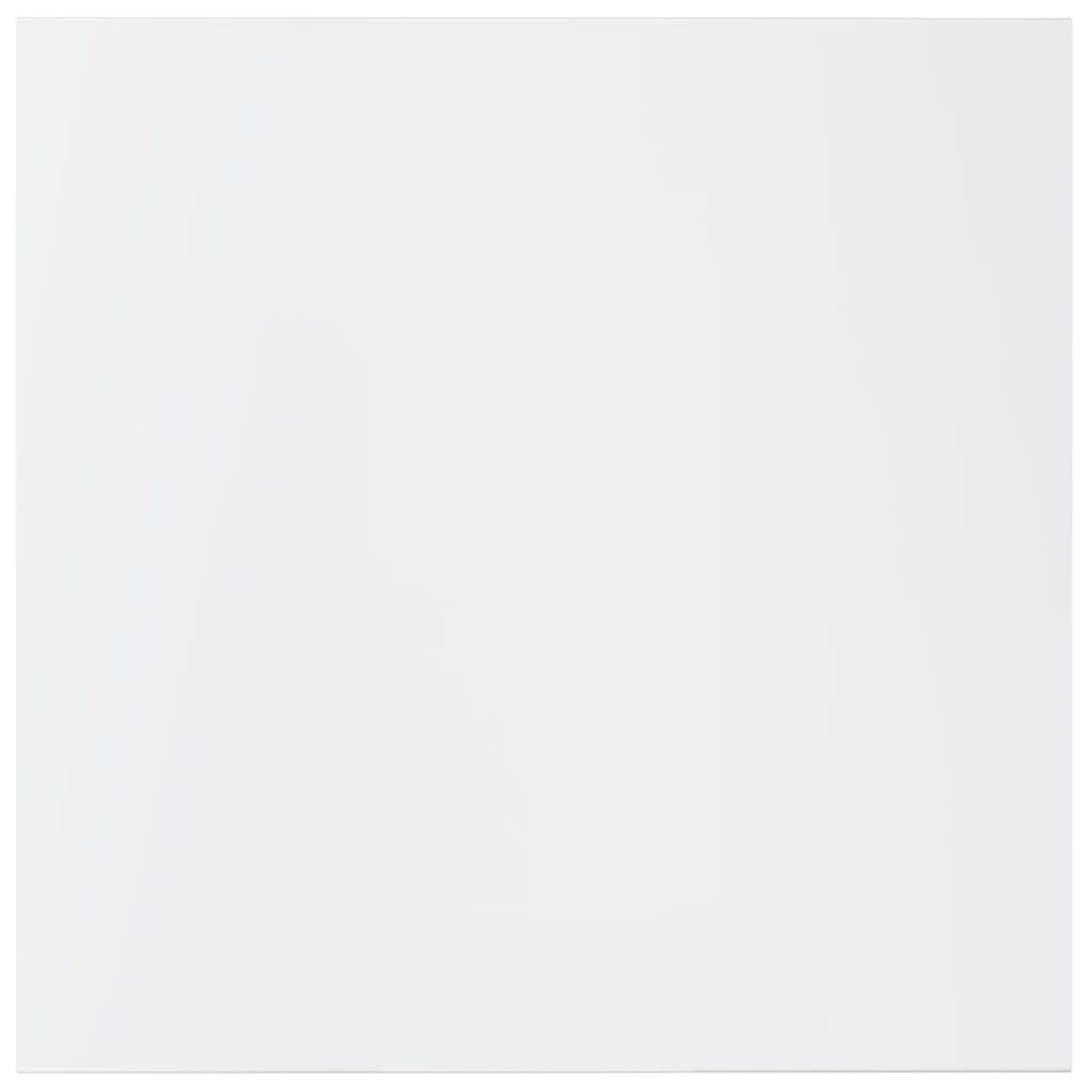 vidaXL Bookshelf Boards 8 pcs High Gloss White 40x40x1.5 cm Engineered Wood