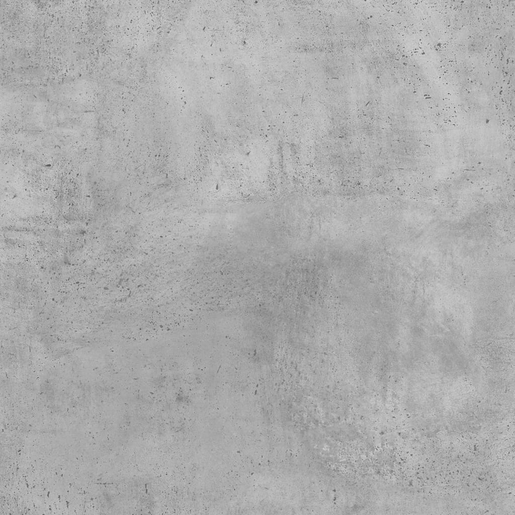 vidaXL Bookshelf Boards 8 pcs Concrete Grey 80x10x1.5 cm Engineered Wood