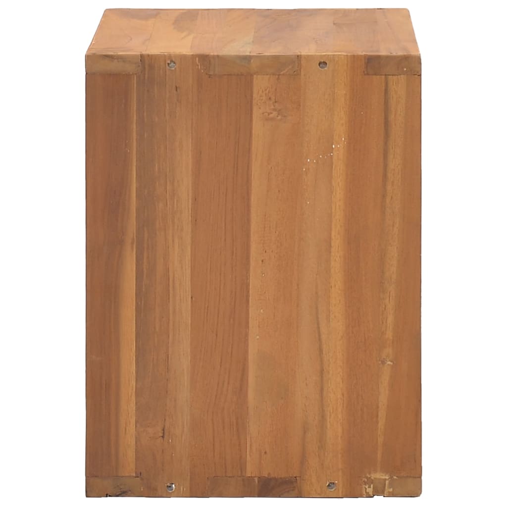 vidaXL Bedside Cabinet 40x30x40 cm Solid Teak Wood