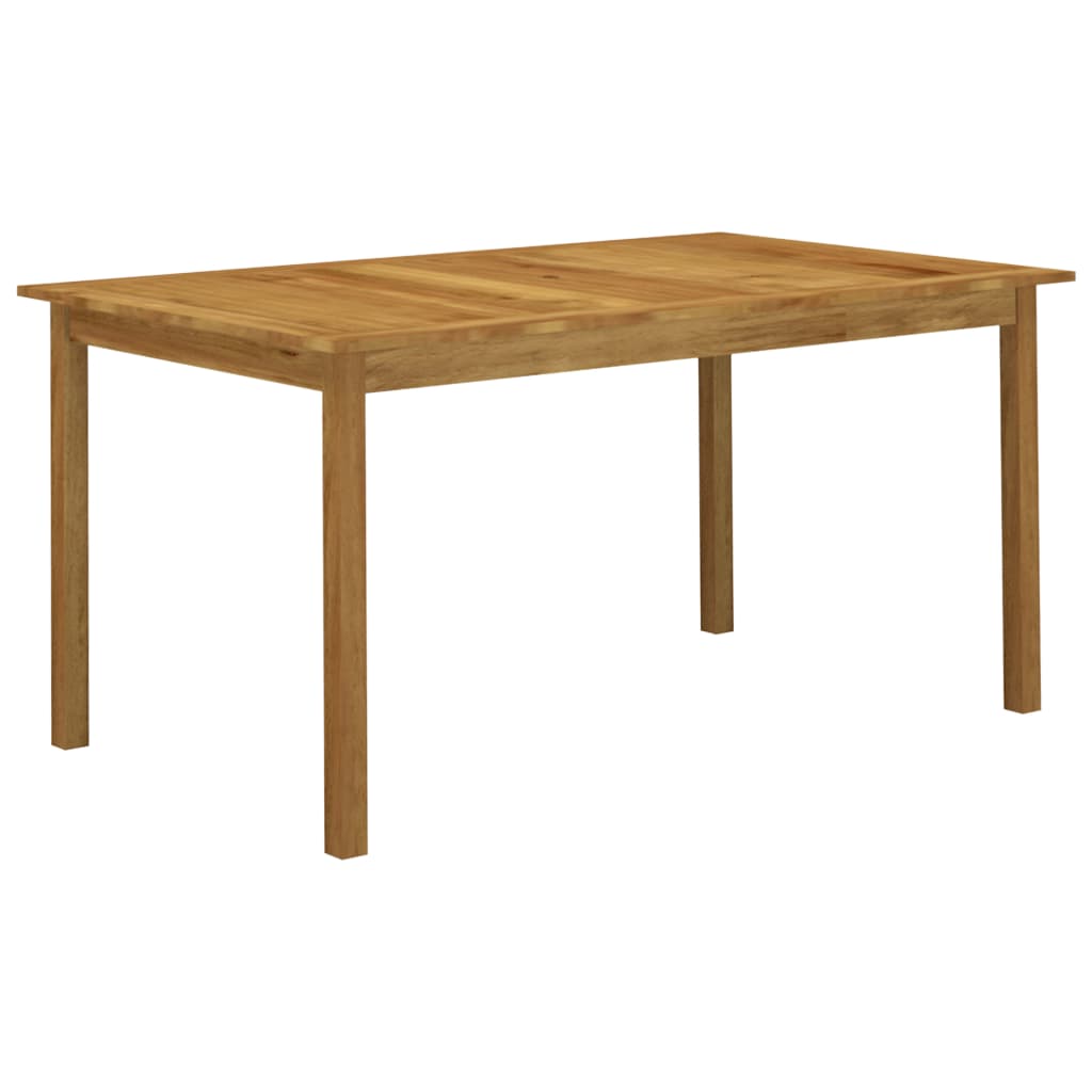 vidaXL 7 Piece Garden Dining Set Black