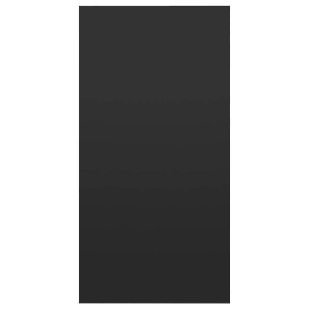 vidaXL TV Cabinet Black 30.5x30x60 cm Engineered Wood