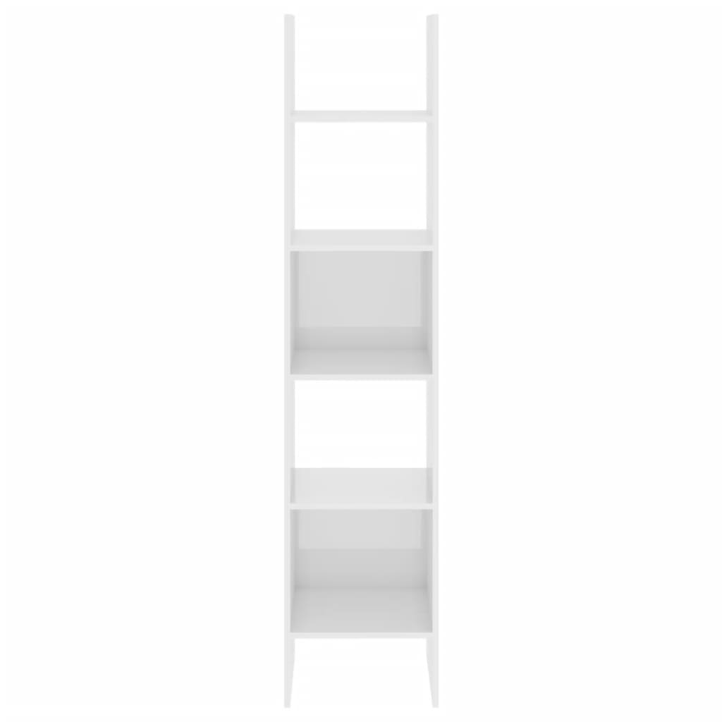 vidaXL Book Cabinet High Gloss White 40x35x180 cm Engineered Wood