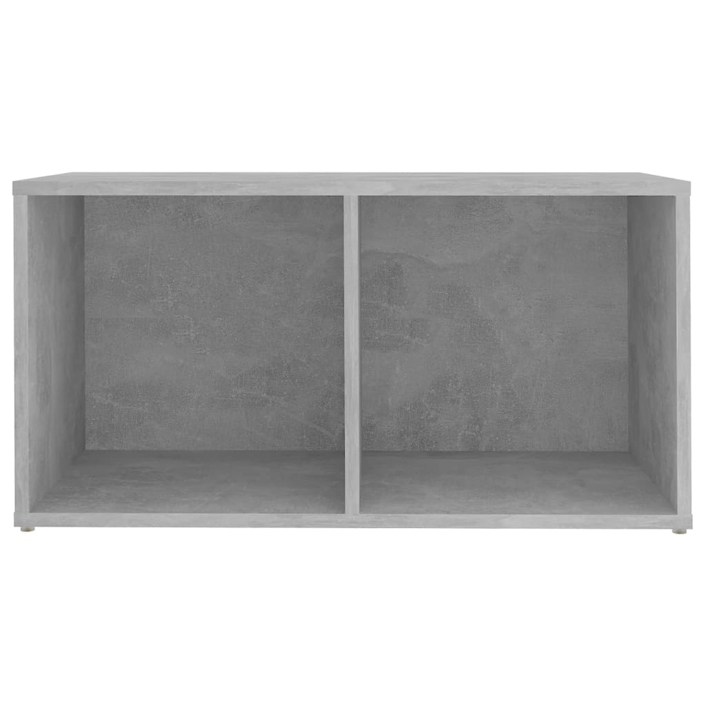 vidaXL TV Cabinet Concrete Grey 72x35x36.5 cm Engineered Wood