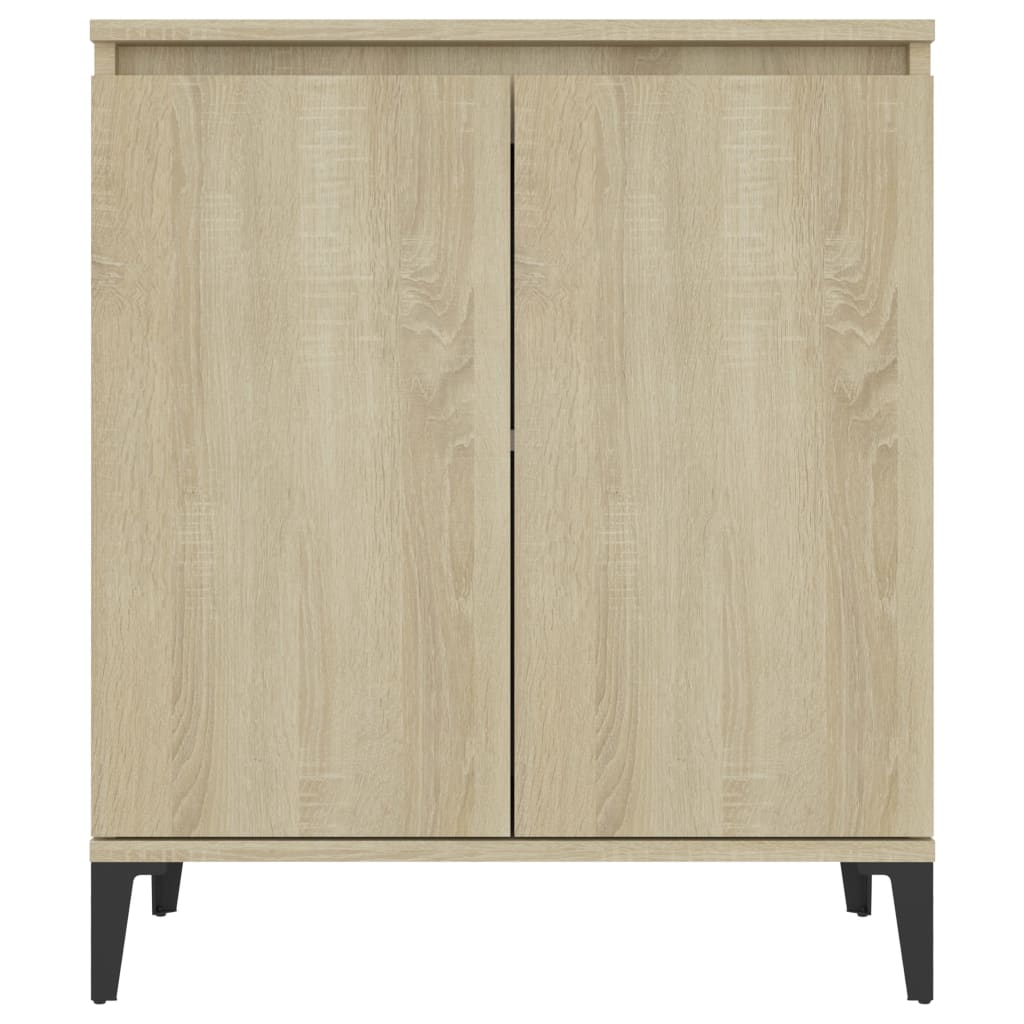 vidaXL Sideboard Sonoma Oak 60x35x70 cm Engineered Wood