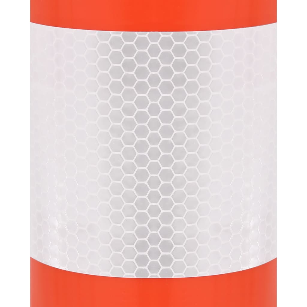 vidaXL Traffic Control Bollards 10 pcs 75 cm PE