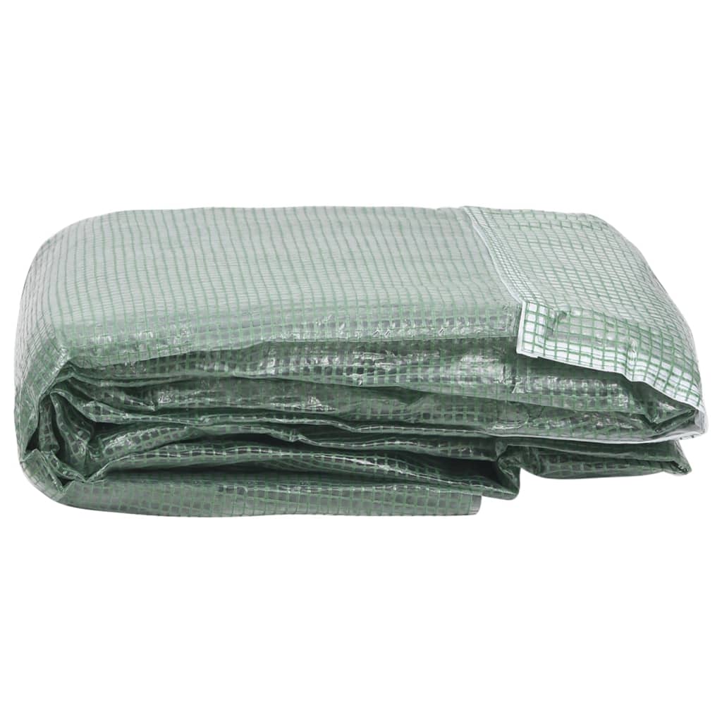vidaXL Greenhouse Replacement Cover (6 m²) 200x300x200 cm Green