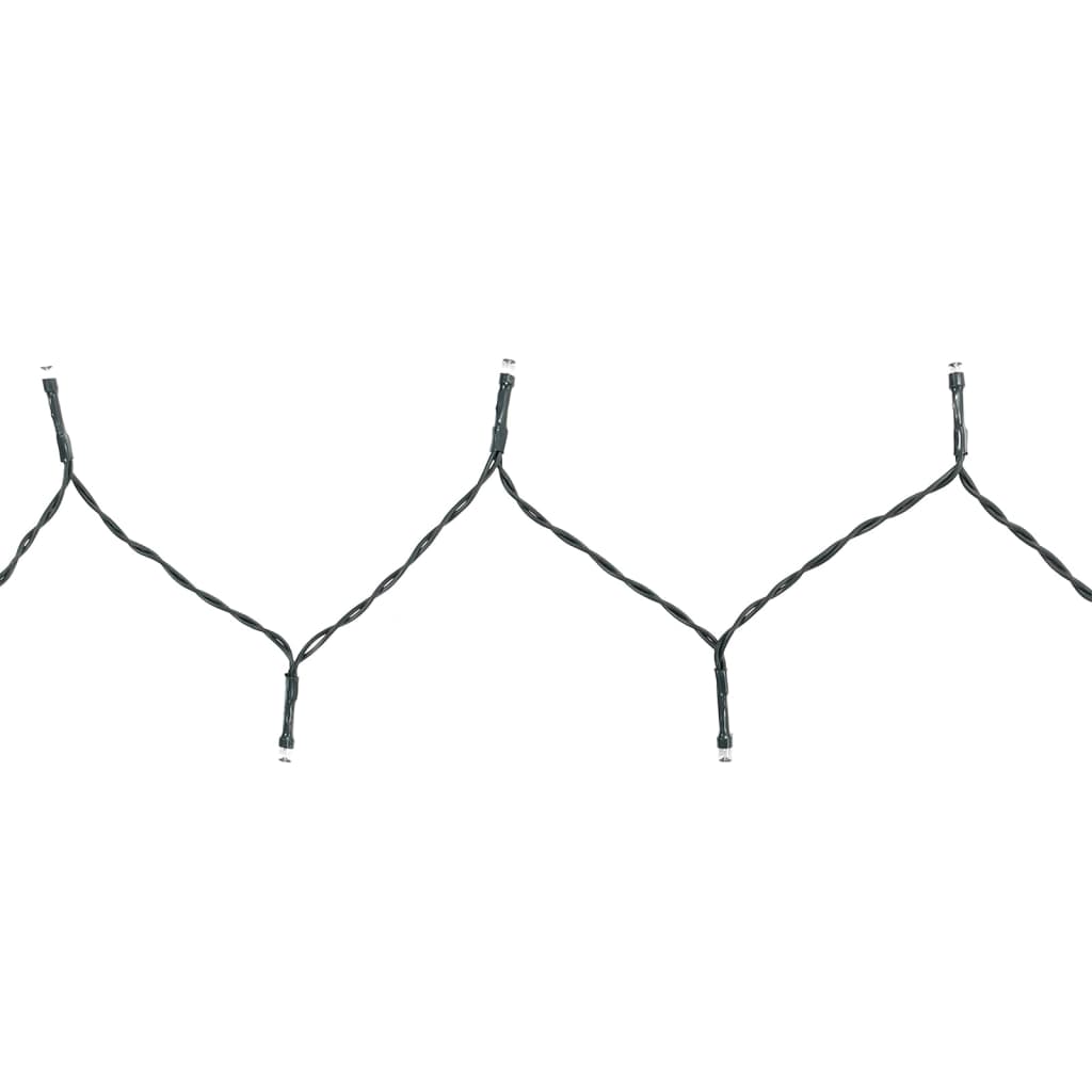 vidaXL Christmas Tree Net Lights with 210 LEDs Cold White 210 cm