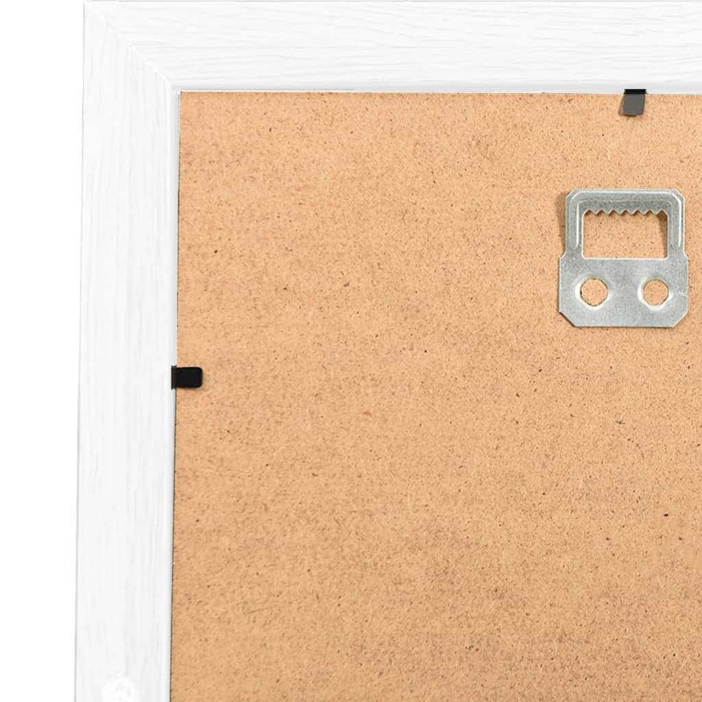 vidaXL Collage Photo Frame for Picture 10 pcs 13x18 cm White MDF
