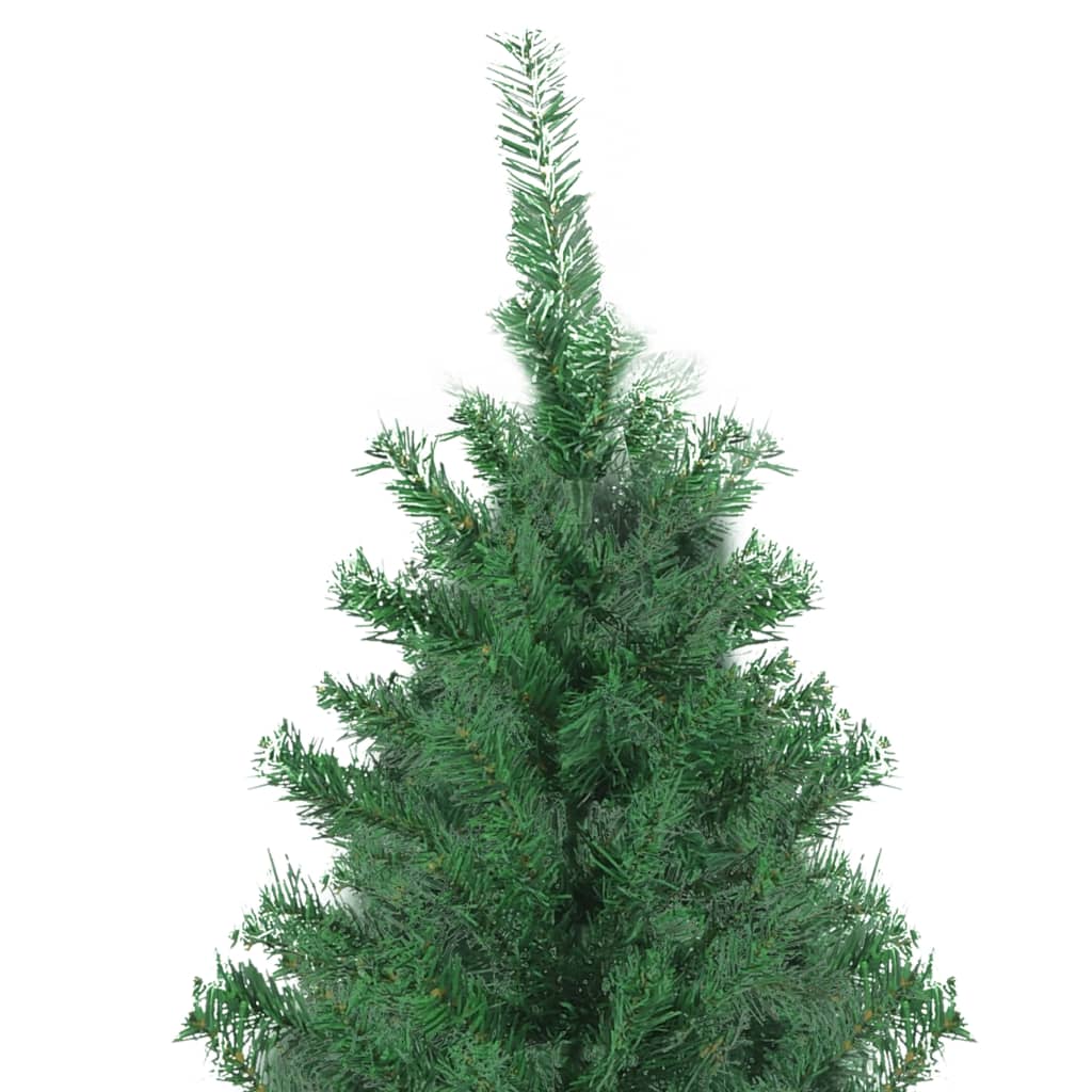 vidaXL Artificial Pre-lit Christmas Tree 300 cm Green